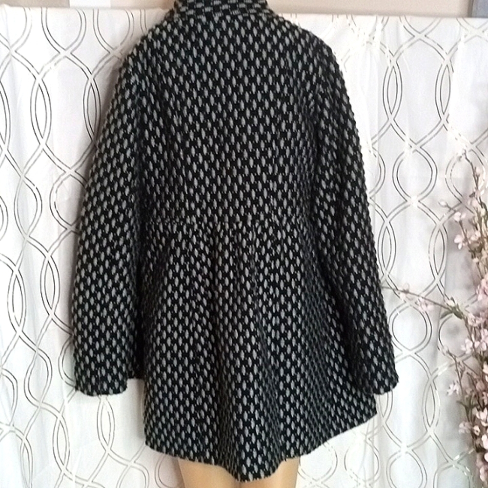 Freeway knitted style pea coat - Picture 3 of 13